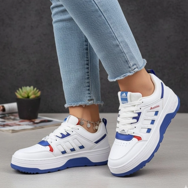 کفش لژدار آدیداس چرمی فرانسه چرم تام